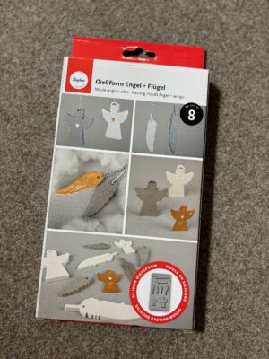 Gießform Engel + Flügel