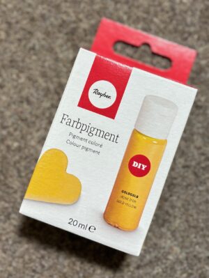 Farbpigment goldgelb