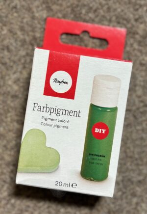 Farbpigment piniengrün