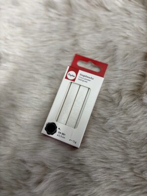 Siegelwachs weiß metallic