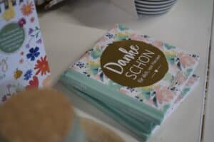 Mini Buch "Dankeschön"