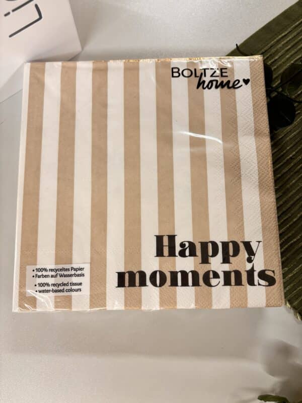 Serviette „happy Moments“