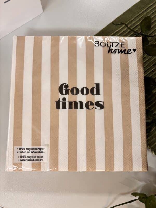 Serviette „good times“