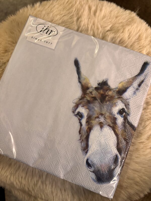 Serviette Esel