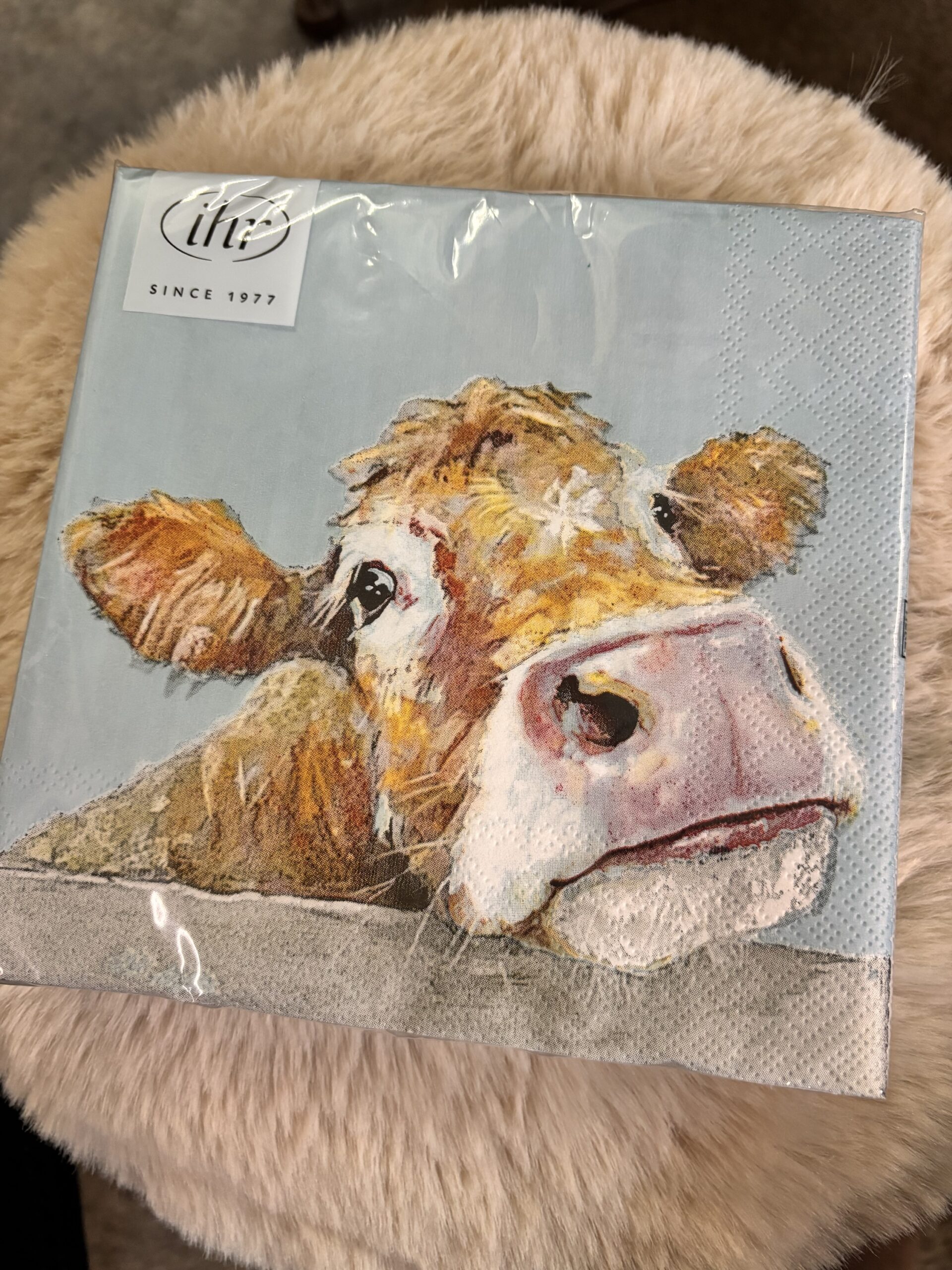 Serviette Kuh – Bild 1