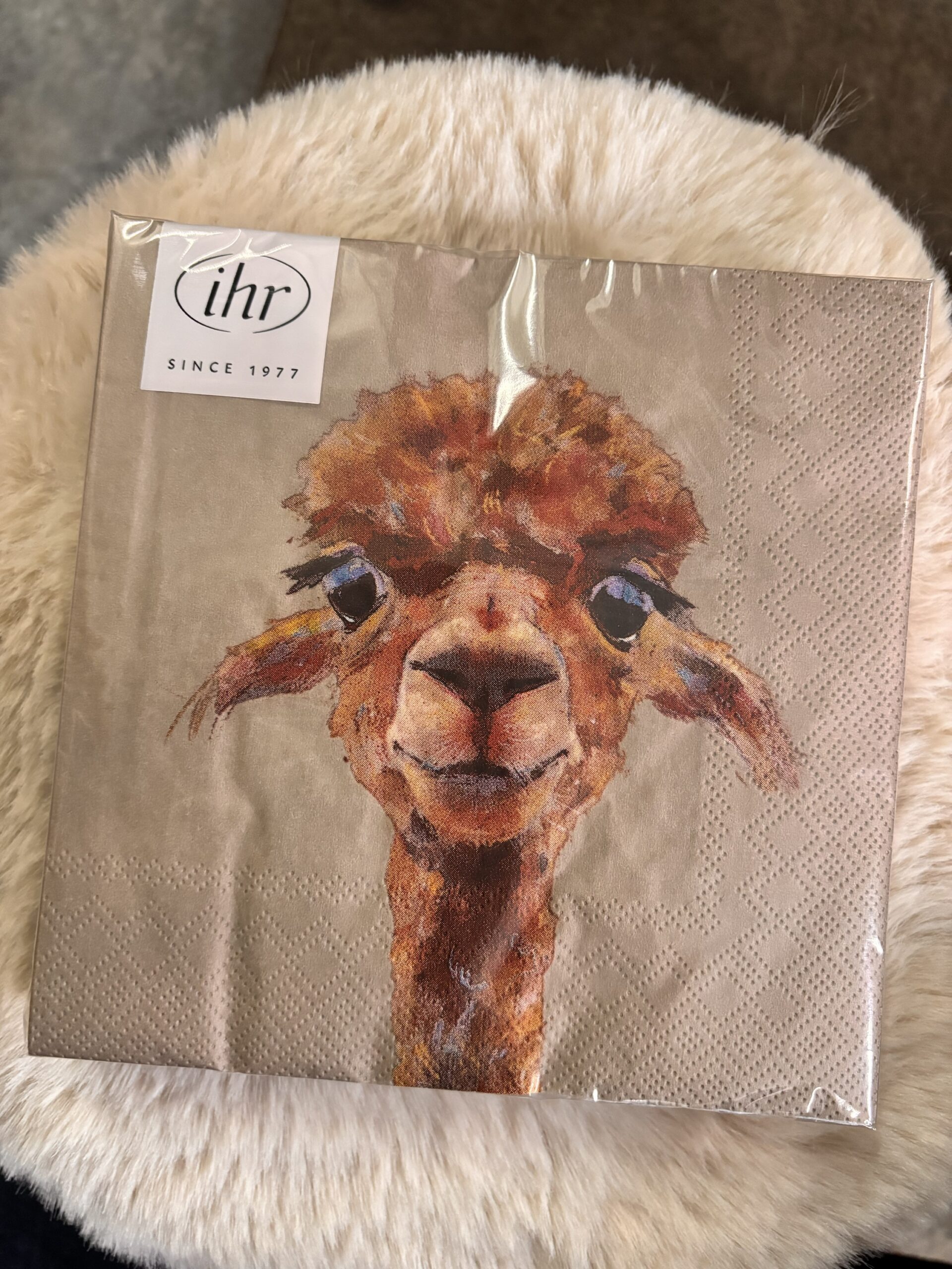 Serviette Lama – Bild 1