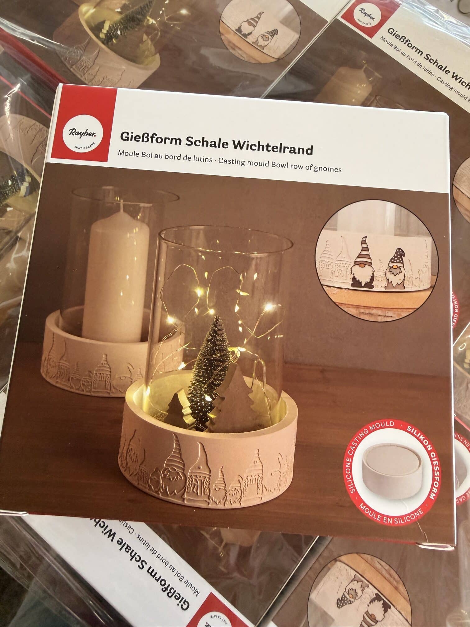 Gießform Schale Wichtelrand – Bild 1